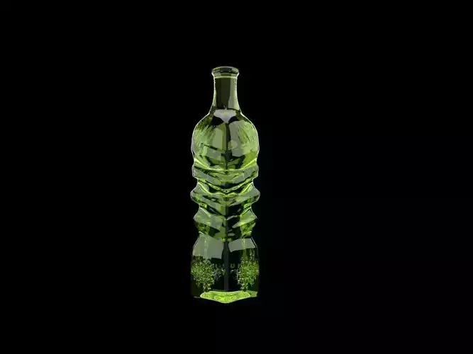 glass bottle
