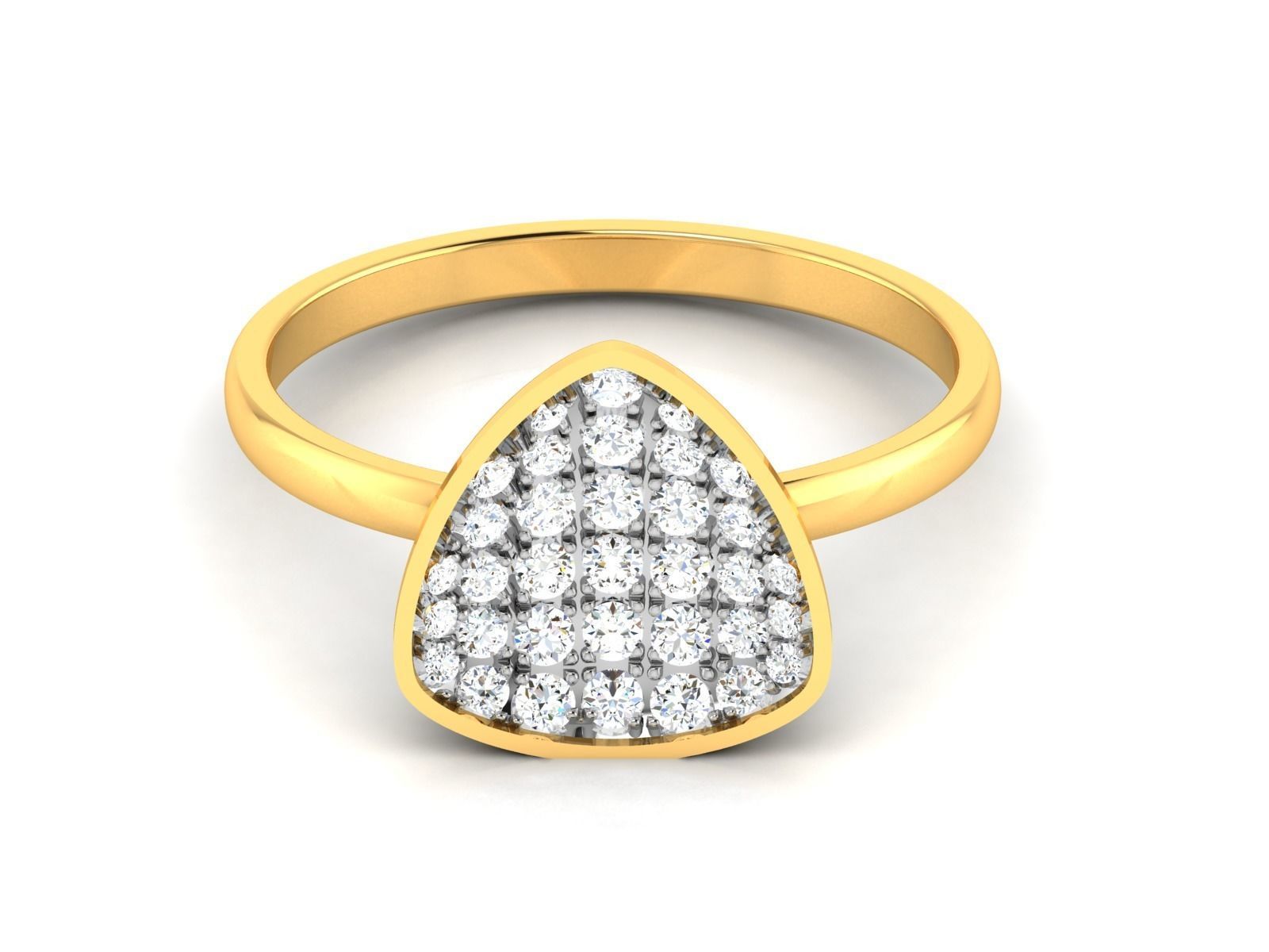 Women ring 3dm render detail  3D print model_6