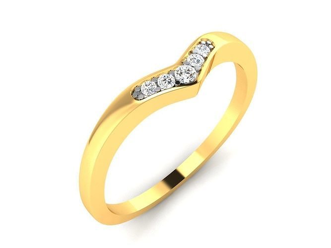 Women ring 3dm render detail  3D print model