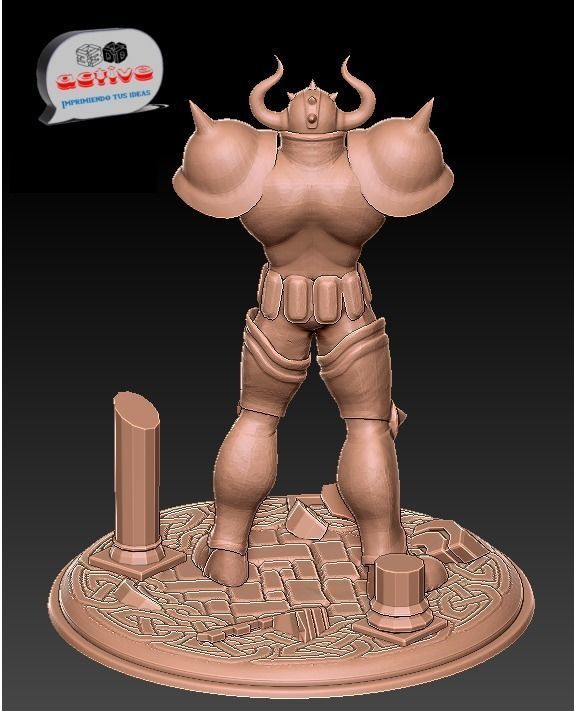 Saint Seiya - Aldebaran Taurus 3D print model_2