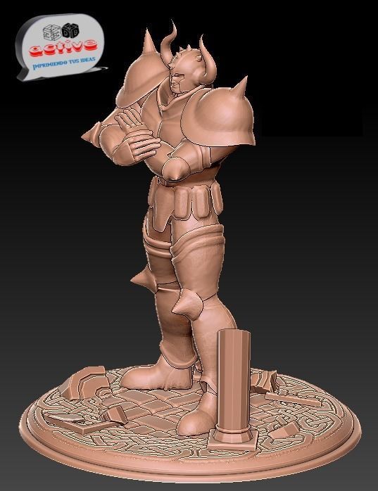 Saint Seiya - Aldebaran Taurus 3D print model_1