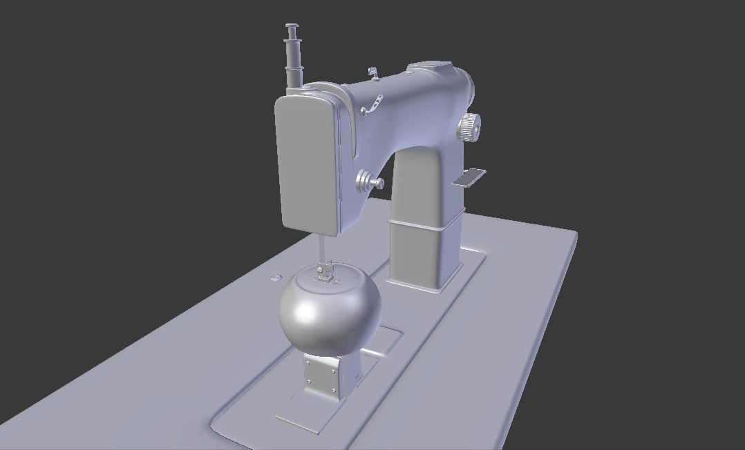 SEWING MACHINE 3D model_8