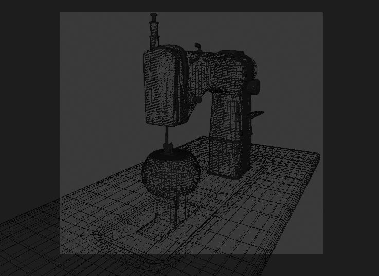 SEWING MACHINE 3D model_5