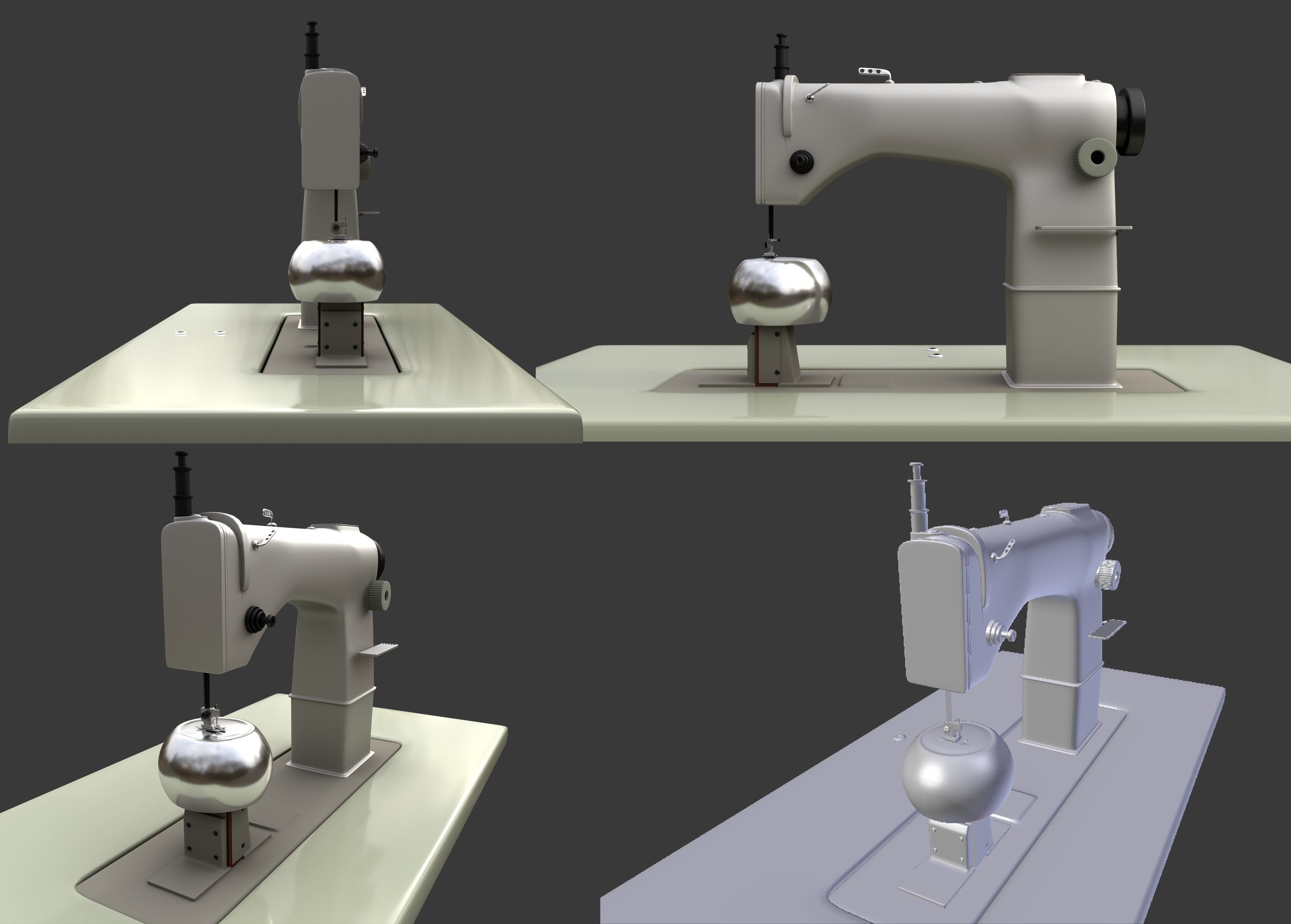 SEWING MACHINE 3D model_1