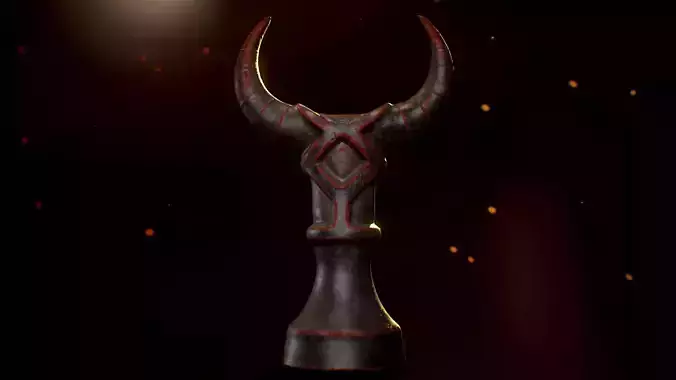 Totem demon horn