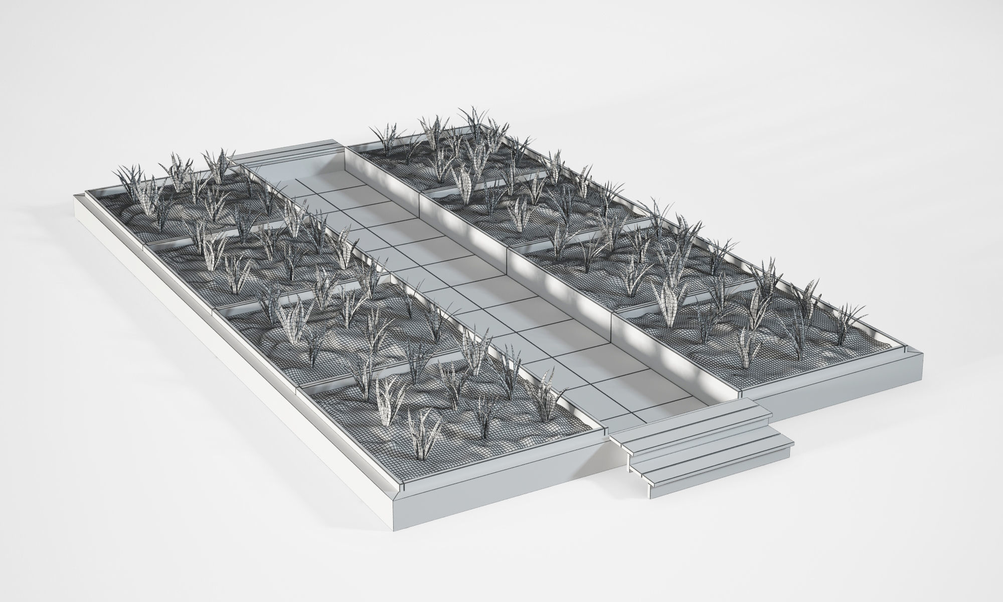 Greenhouse 3D model_7