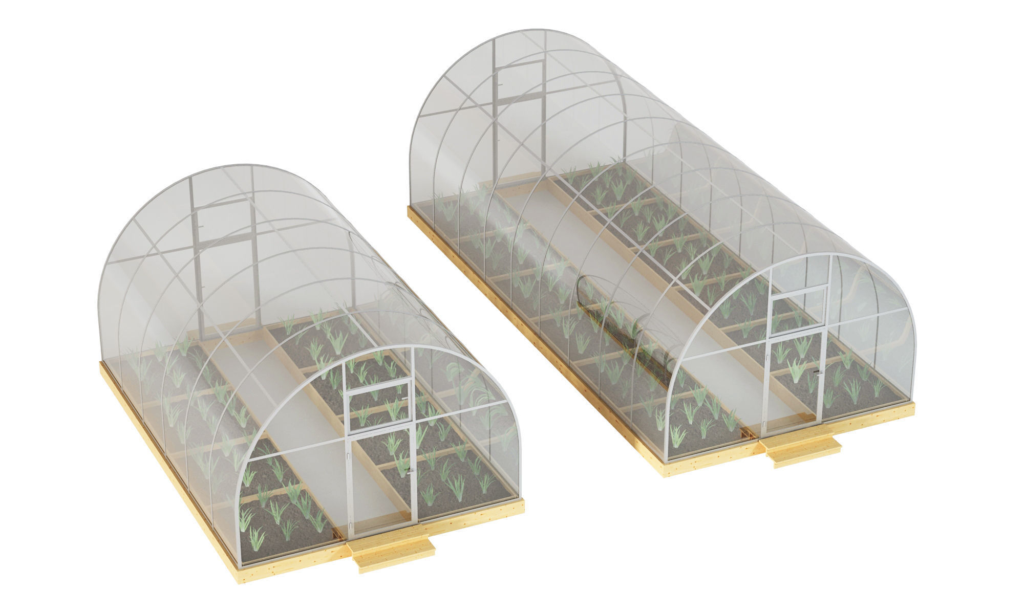 Greenhouse 3D model_3