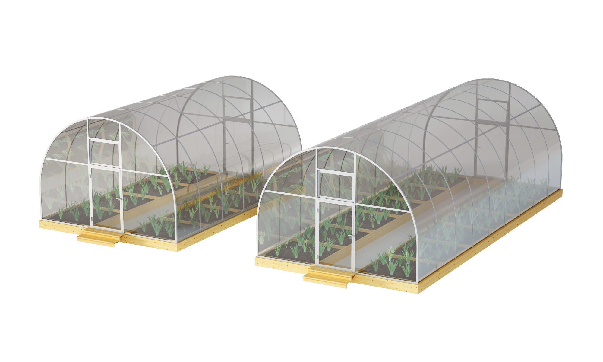 Greenhouse 3D model_2