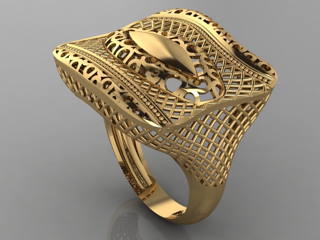 GC GOLD Y0078- Ring 3D print model_1
