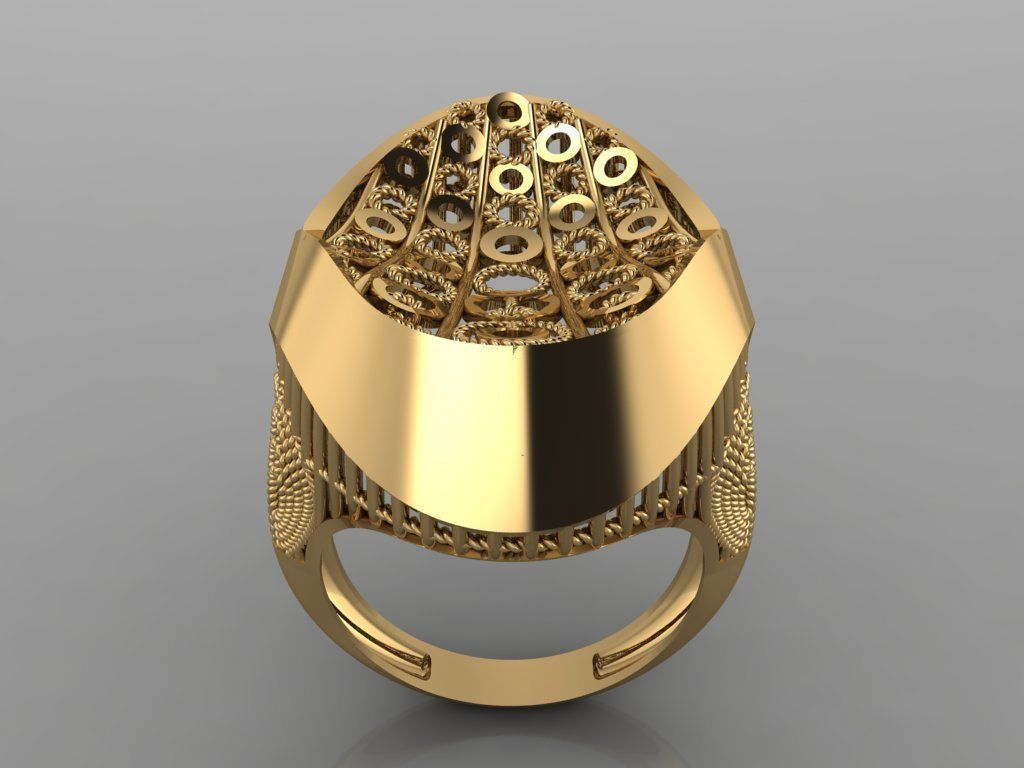 GC GOLD Y0080- Ring 3D print model_1