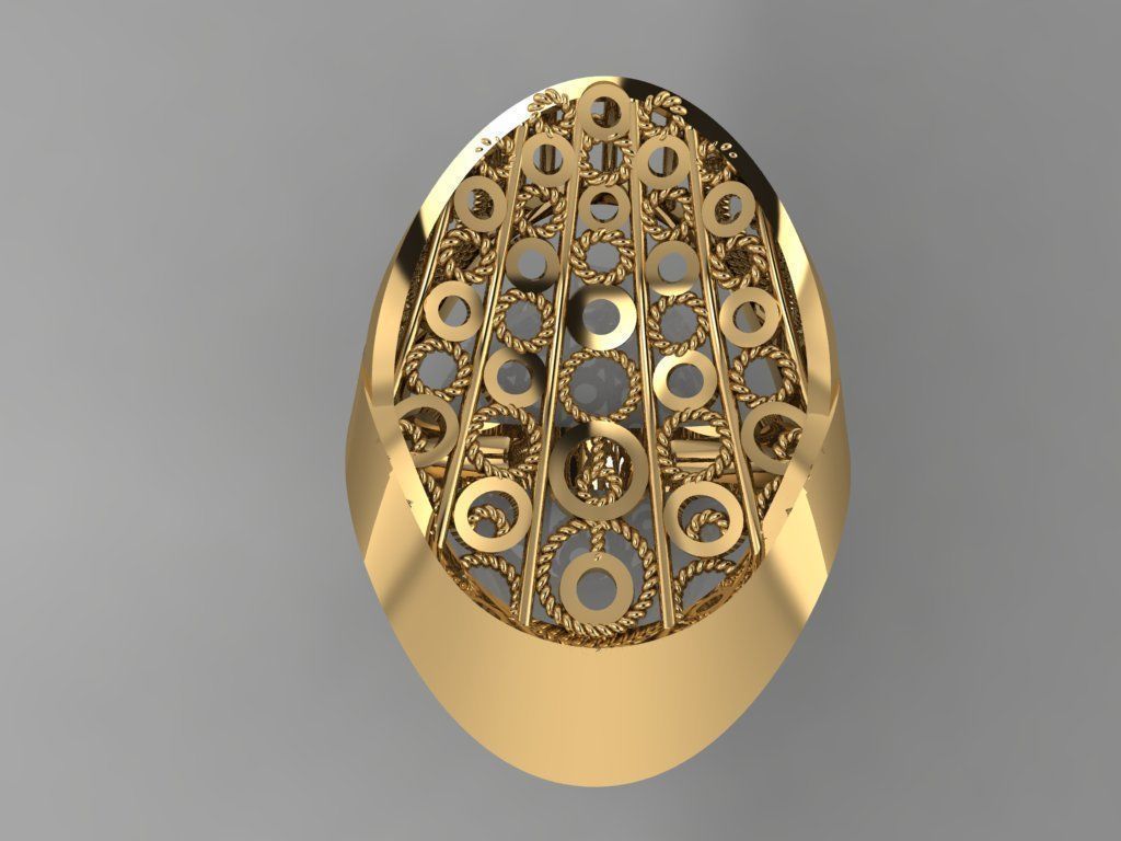GC GOLD Y0080- Ring 3D print model_3
