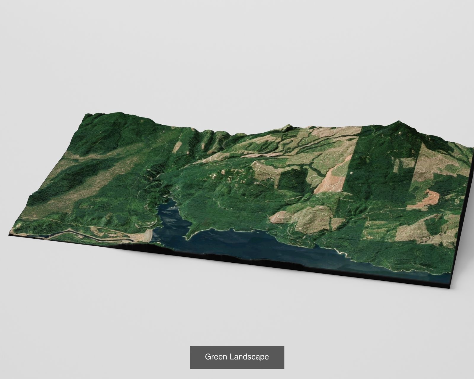 9 Landscape Exterior Pack 3D Model Collection_3