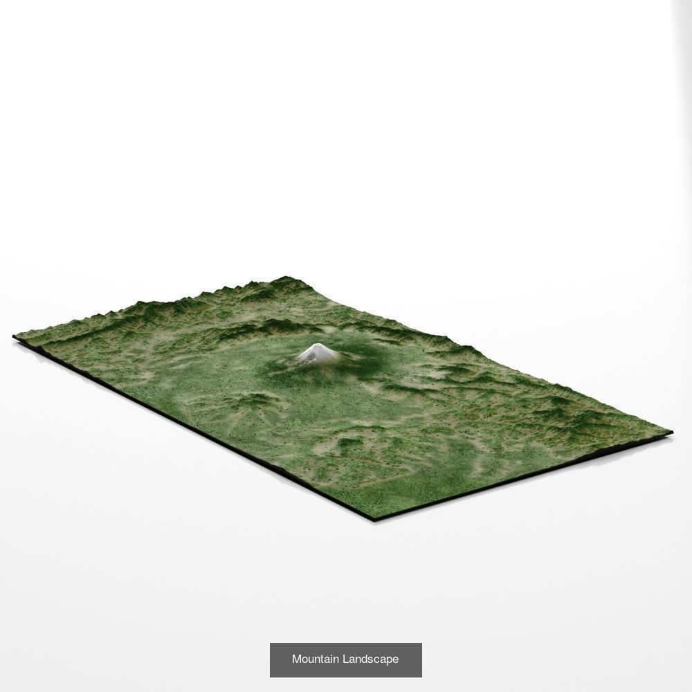 9 Landscape Exterior Pack 3D Model Collection_4