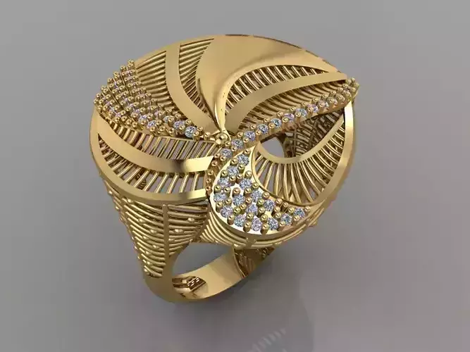 GC GOLD Y0081-  Diamond Ring