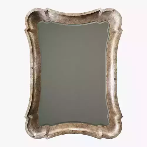 Uttermost anatolius antiqued silver leaf mirror 3D model