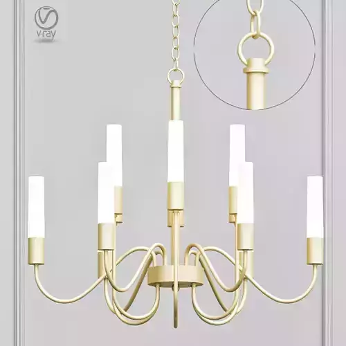 Loft Tube Chandelier 10