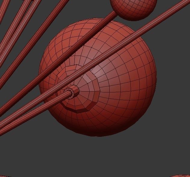 Magic Circus Sputnik Chandeliers 3D model_5