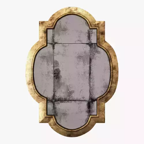 Uttermost andorra gold mirror 3D model