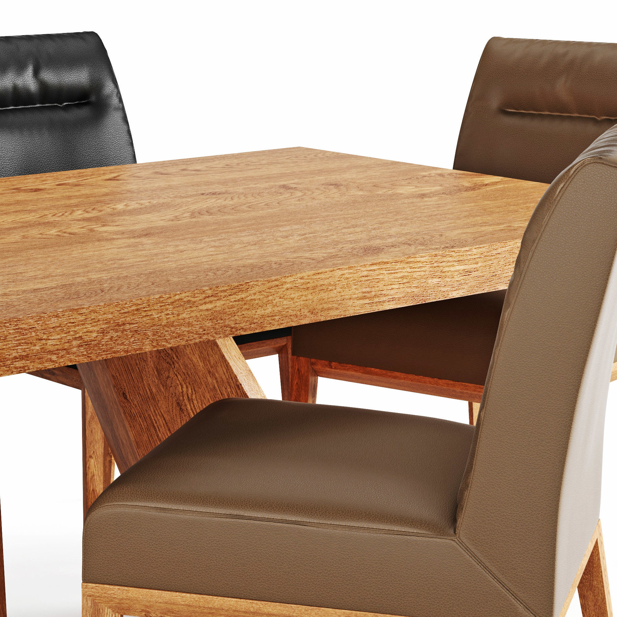 Table and chair Icaro Tosca 3D model_12