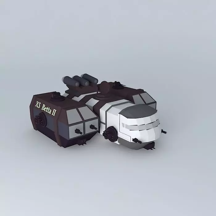 XS Betta II Shuttle class Free 3D model