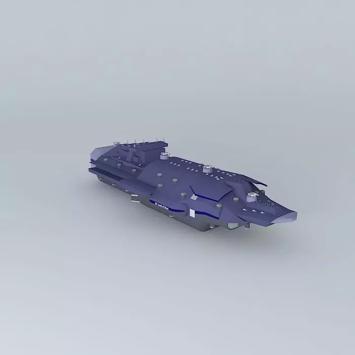 BS Lord of Skies Battlestar class Free 3D model