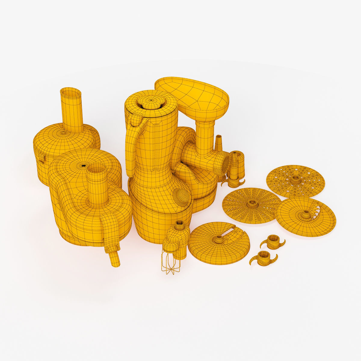 Kitchen collection electronics 3D model_115