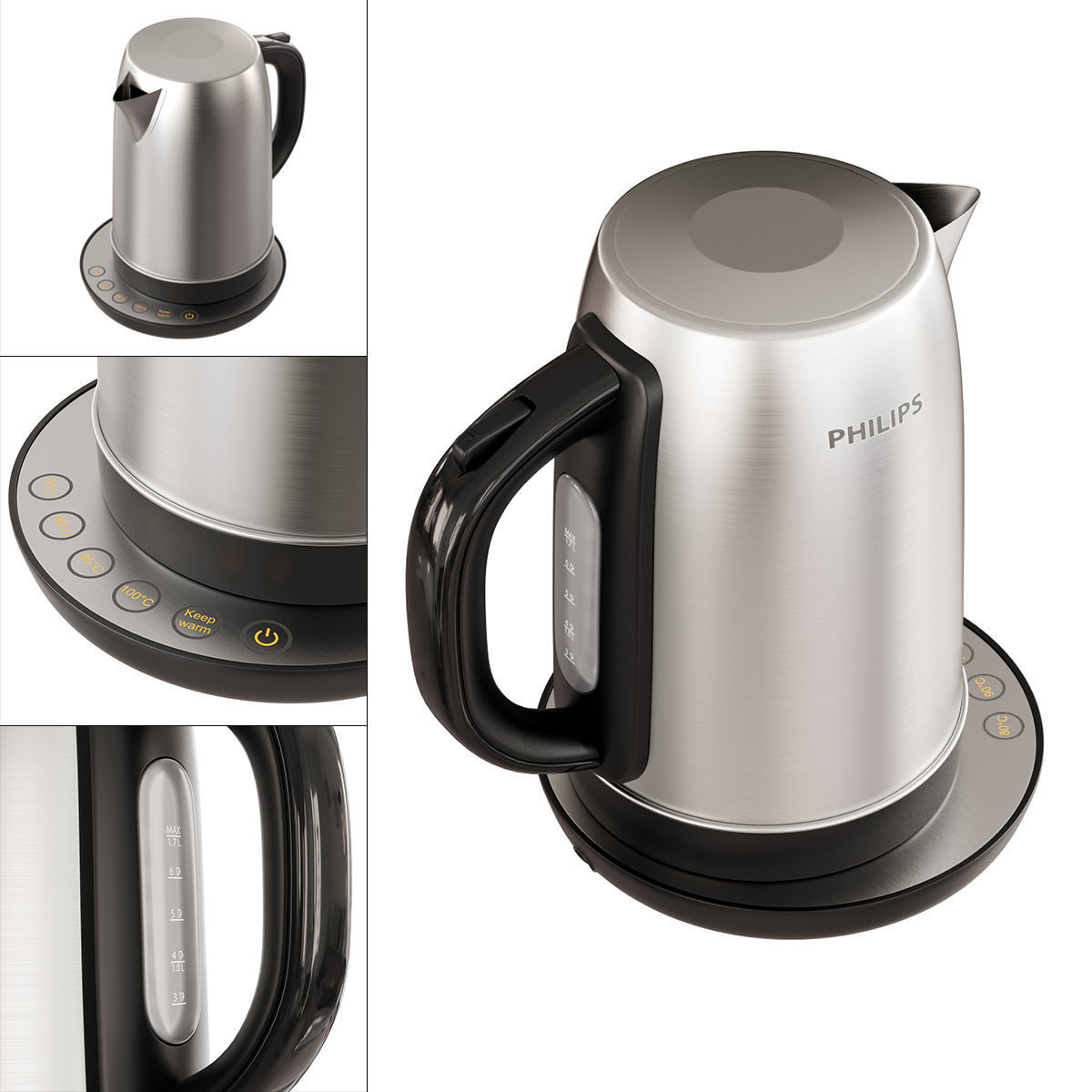 Kitchen collection electronics 3D model_4