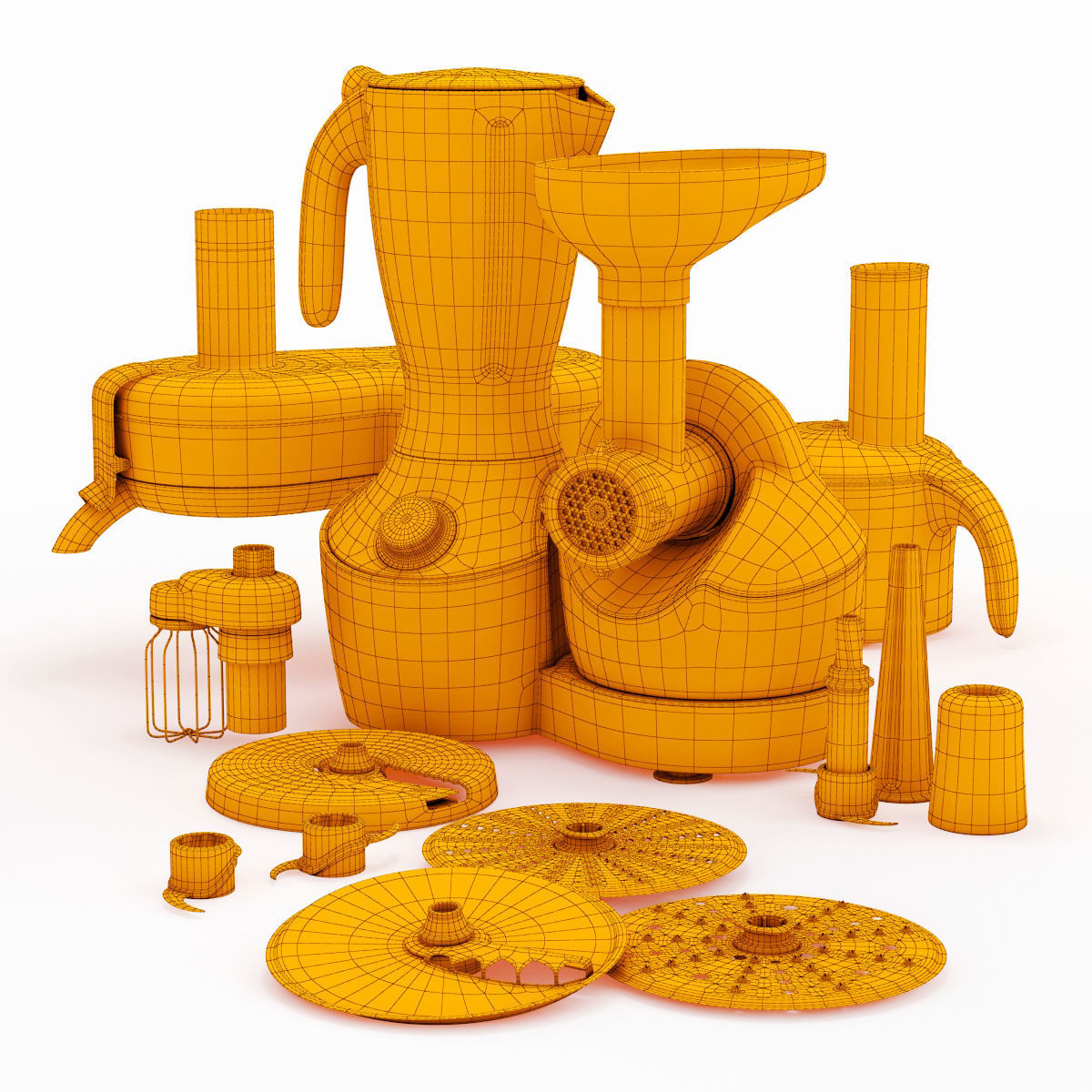 Kitchen collection electronics 3D model_120