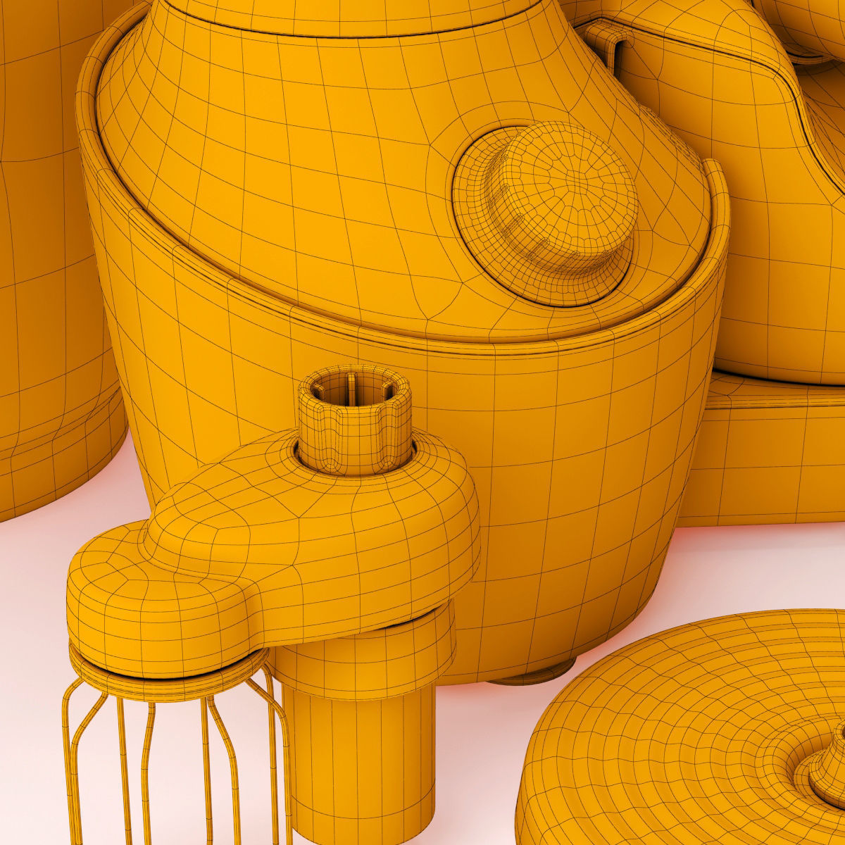 Kitchen collection electronics 3D model_102