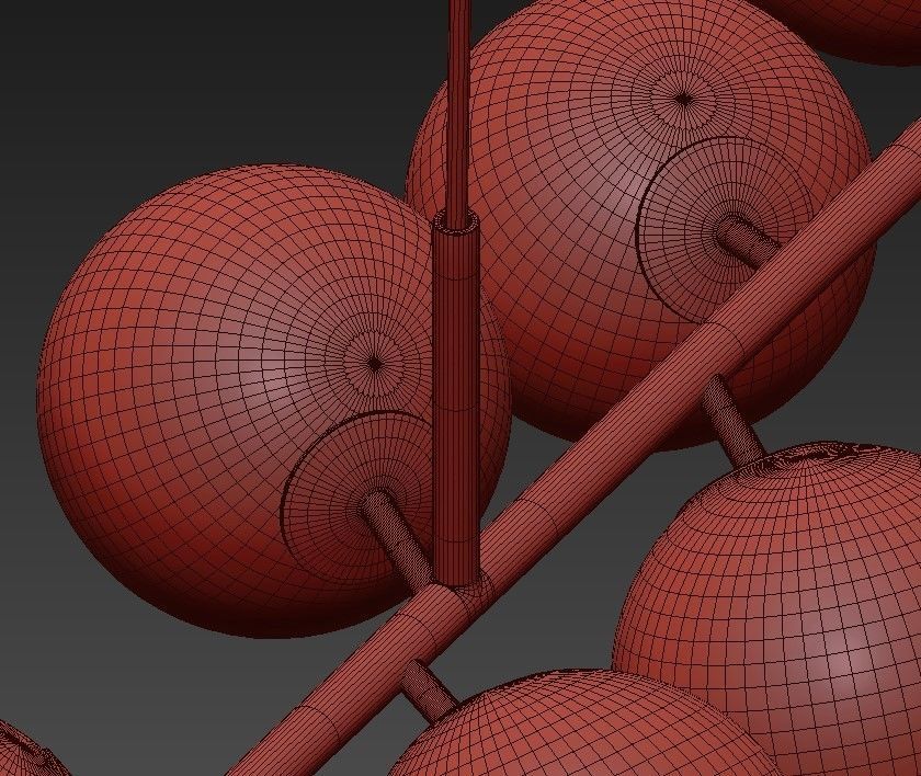 Staggered Glass 3D model_2