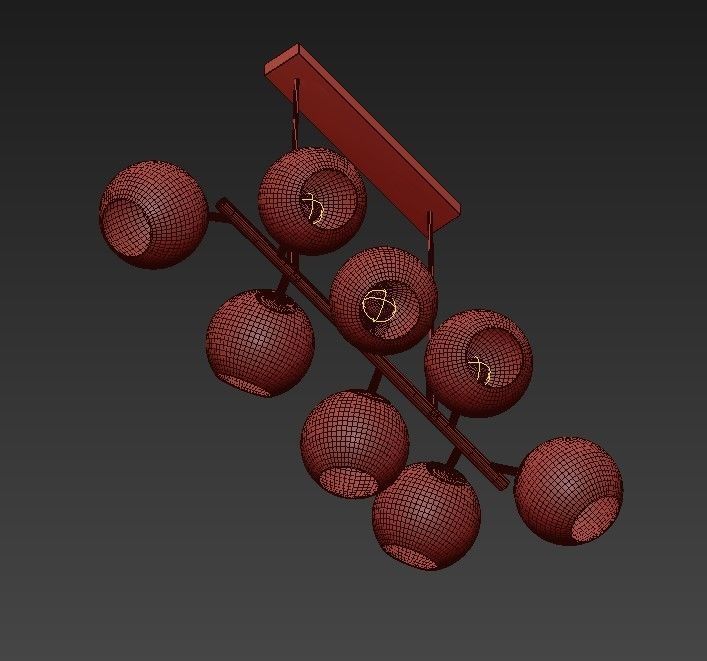 Staggered Glass 3D model_4