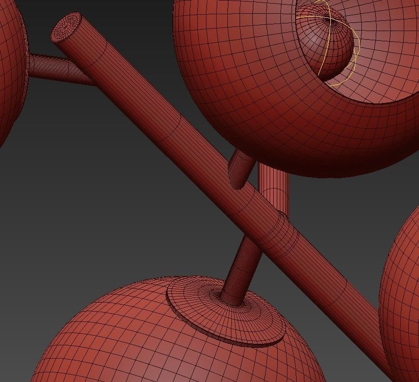 Staggered Glass 3D model_7