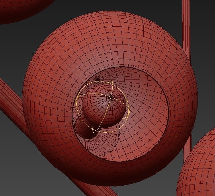 Staggered Glass 3D model_5