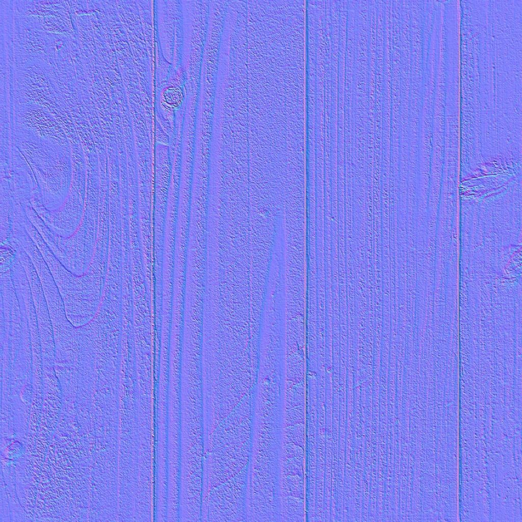 Pine Table Nest Low-poly 3D model_6