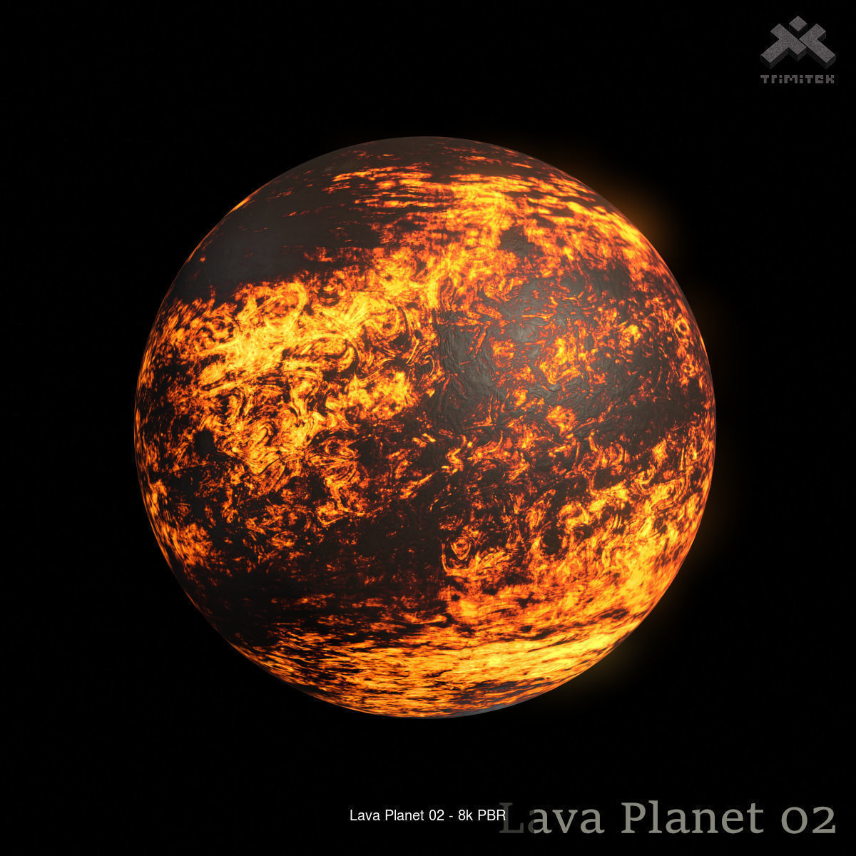 Lava Planets Collection - 8k PBR _2