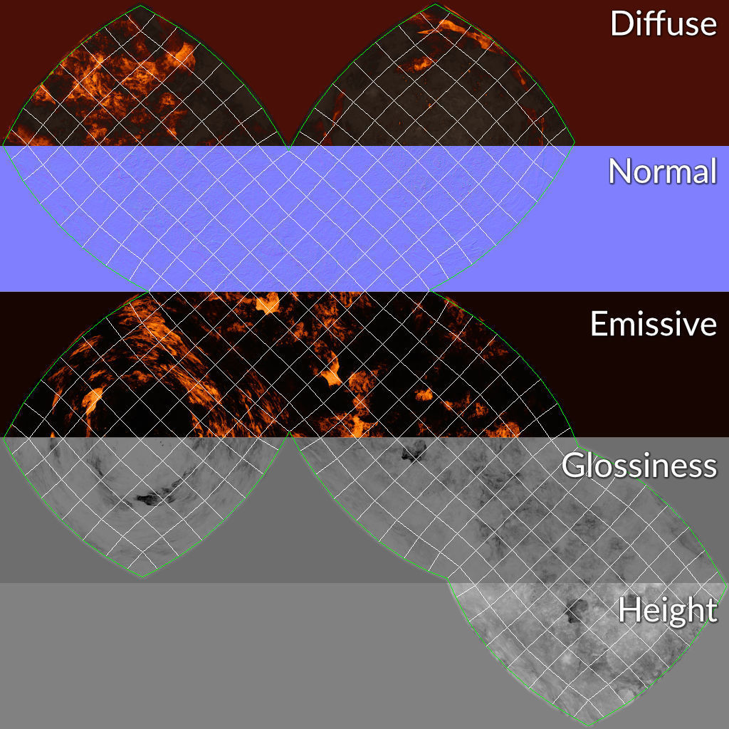 Lava Planets Collection - 8k PBR _18