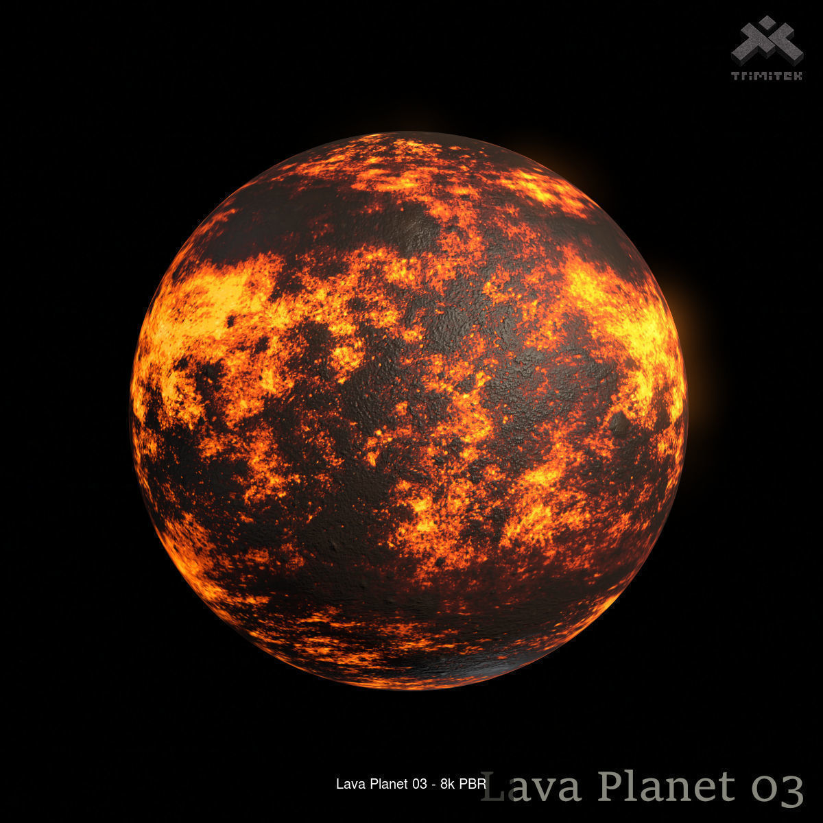 Lava Planets Collection - 8k PBR _3