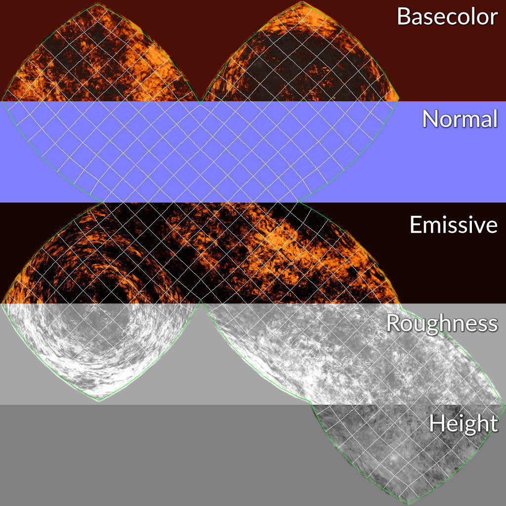 Lava Planets Collection - 8k PBR _15