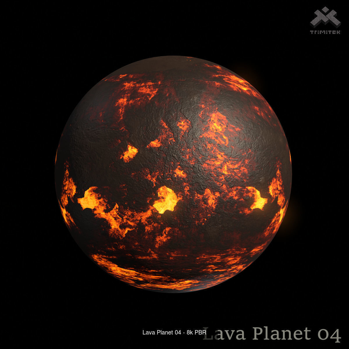 Lava Planets Collection - 8k PBR _4