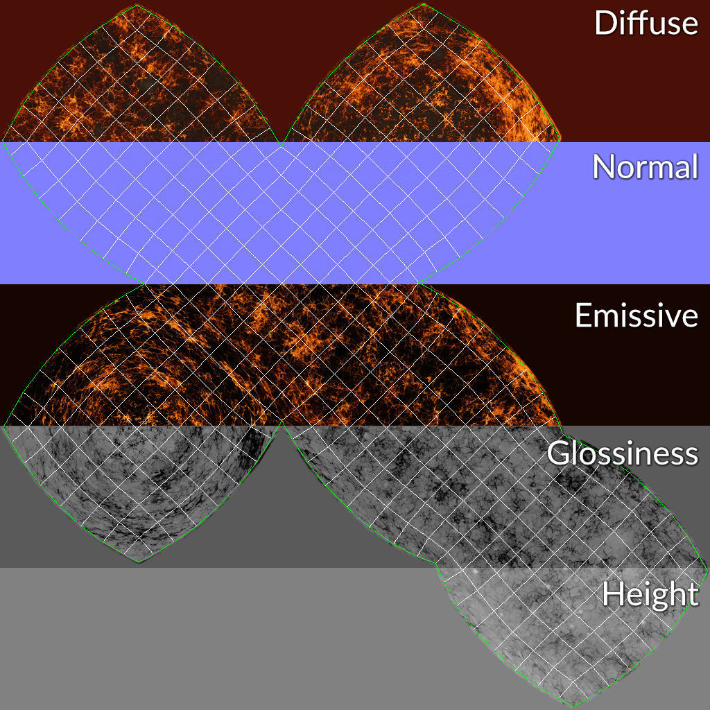 Lava Planets Collection - 8k PBR _13