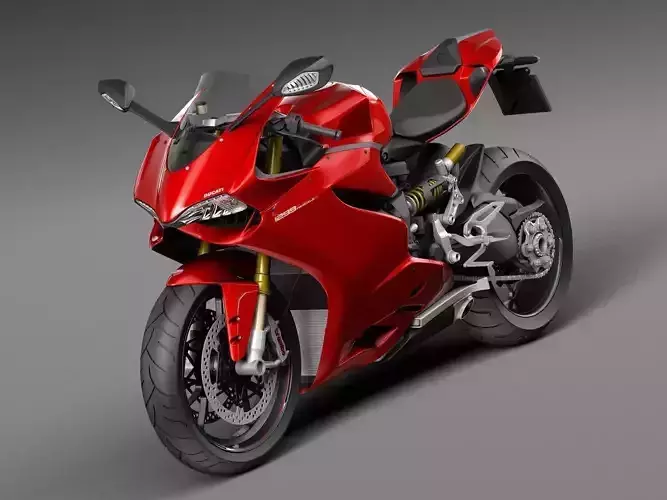 Ducati 1299 Panigale S 2016 3D model