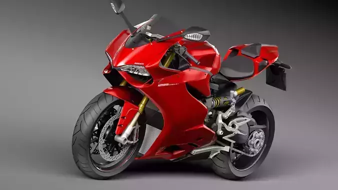 Ducati 1299 Panigale S 2016 3D model