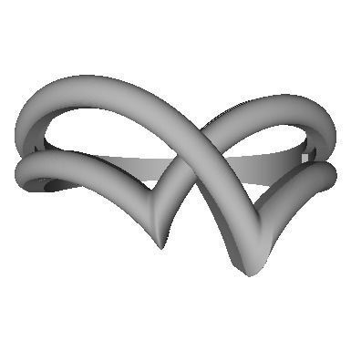 48 Women Ring Plain Gold Ring stl models  3D print model_32