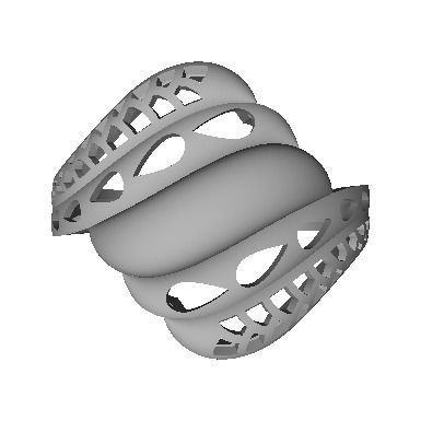48 Women Ring Plain Gold Ring stl models  3D print model_4