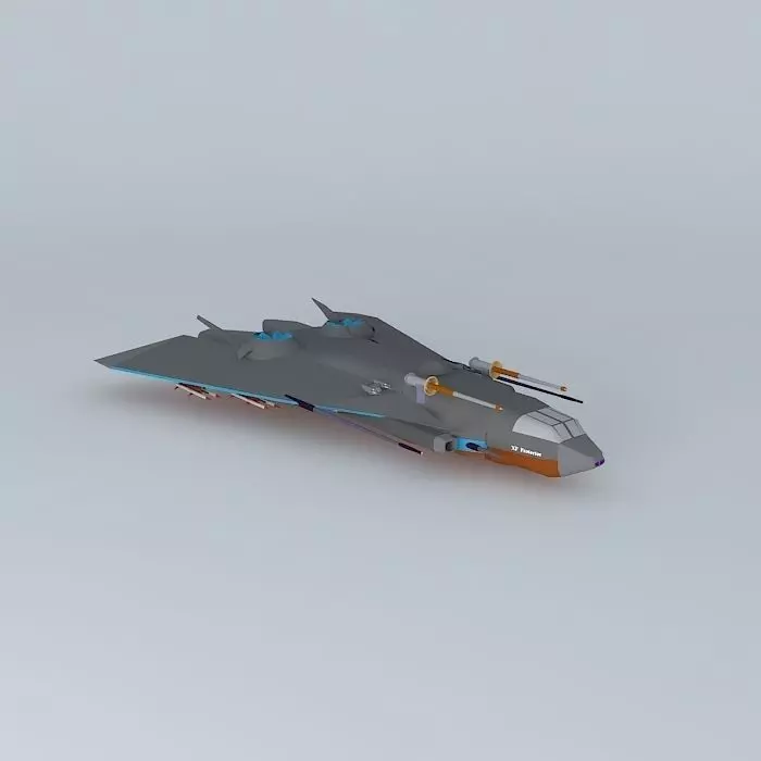 XF Protector Fighter Free 3D model