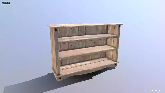 Pine Bookshelf