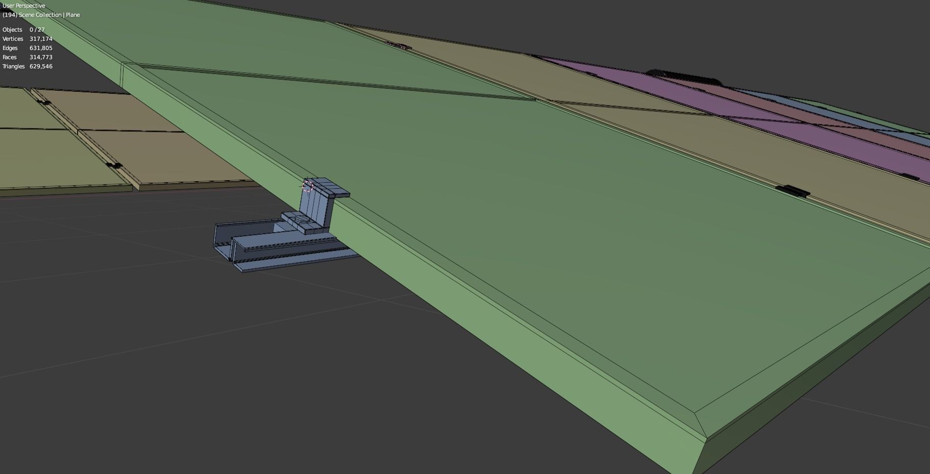 Solar Panel  Solar Heater  3D model_10