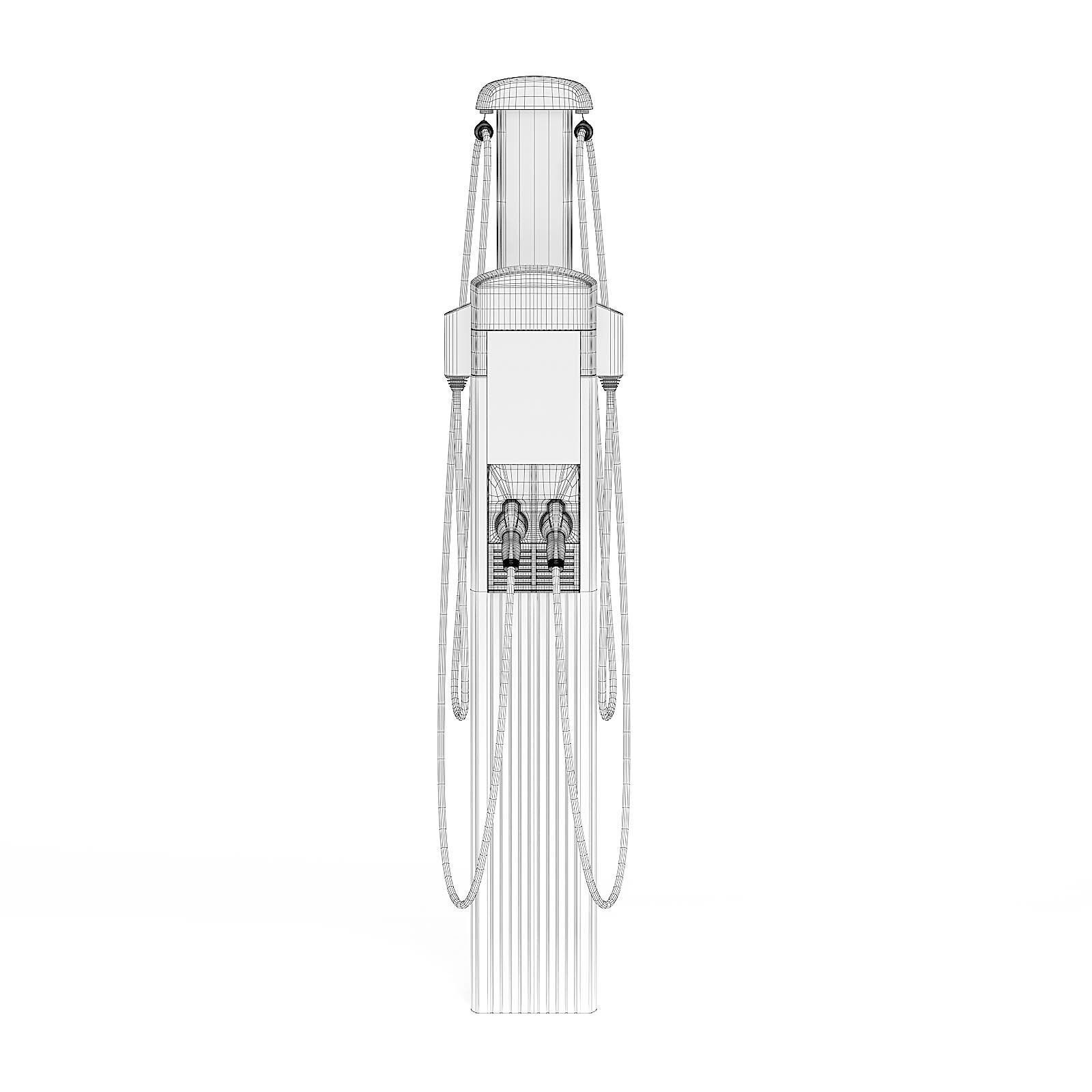 Car Charging Station 3D Model 3D model_1