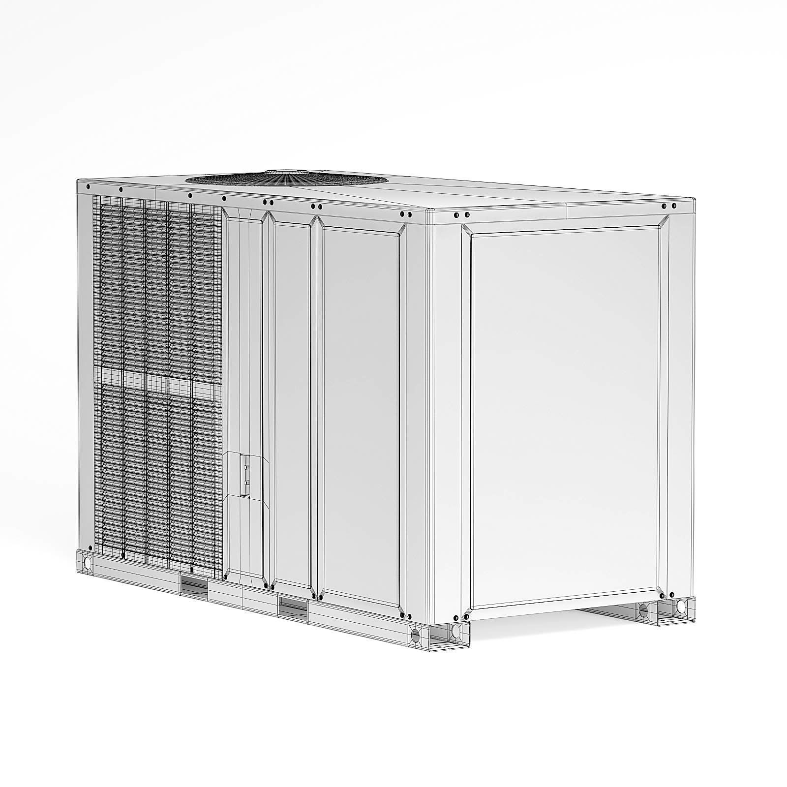 Heat Pump 3D Model 3D model_3