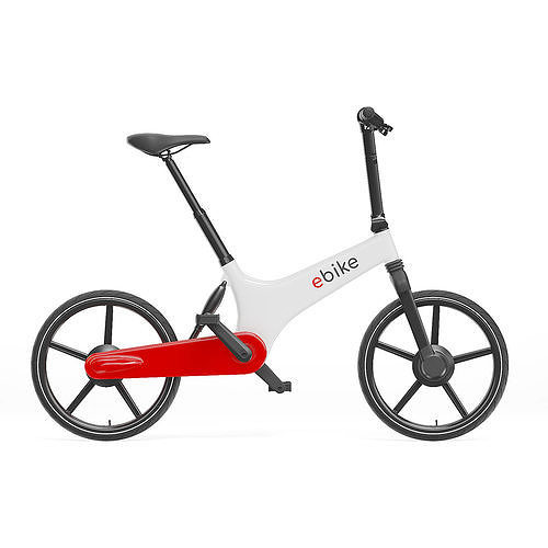 Electric Bike 3D Model 3D model